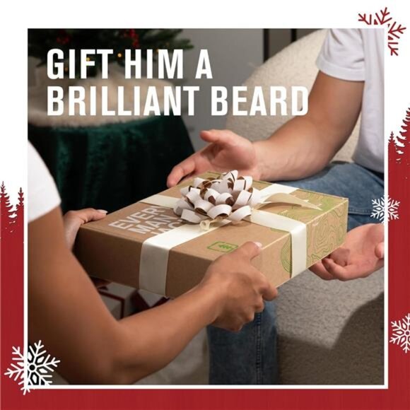 Mens Aged Bourbon Beard Set - Five Full-Sized Grooming Essentials For a Routine - Picture 2 of 7